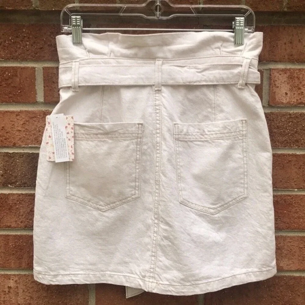 Free People Denim Skirt sz 4 NWT